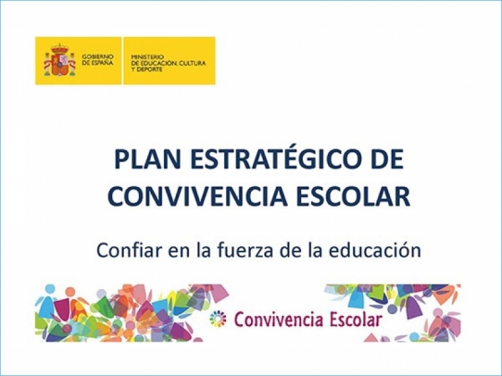 Se presenta el borrador del Plan Estrat&eacute;gico de Convivencia Escolar con m&aacute;s de 70 medidas