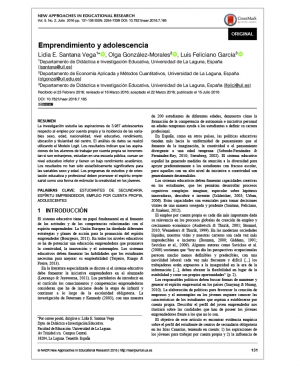 Art&iacute;culo sobre j&oacute;venes y orientaci&oacute;n de Lidia Santana