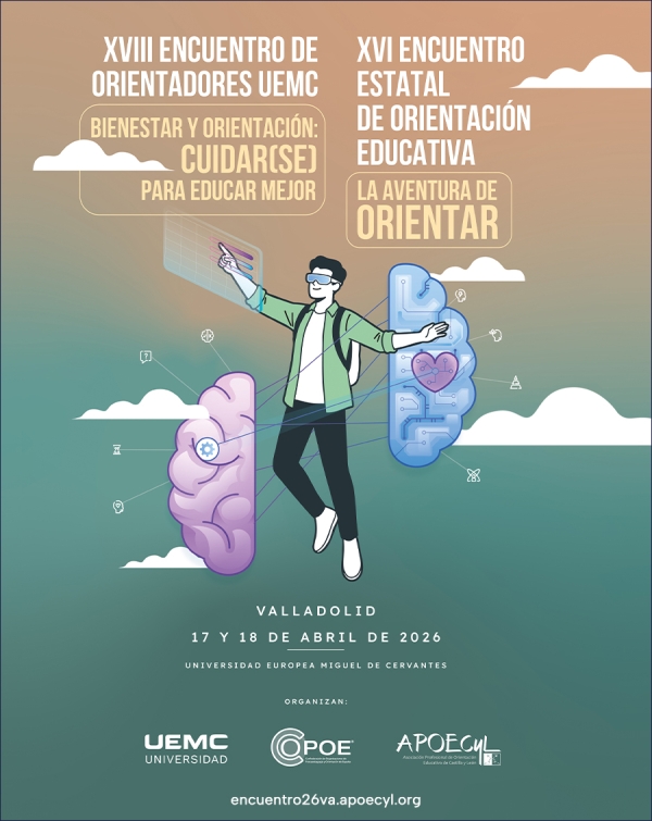 XVI Encuentro Estatal de Orientaci&oacute;n Educativa: "La Aventura de Orientar", 17 y 18 de abril de 2026 en Valladolid